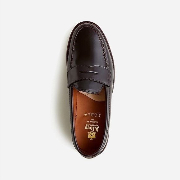 - J Crew Alden® for J.Crew cordovan penny loafers AN862 main image 7